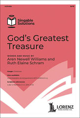 God's Greatest Treasure SATB choral sheet music cover